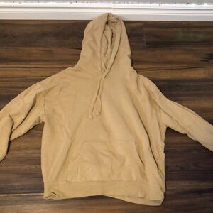 Tan hoodie